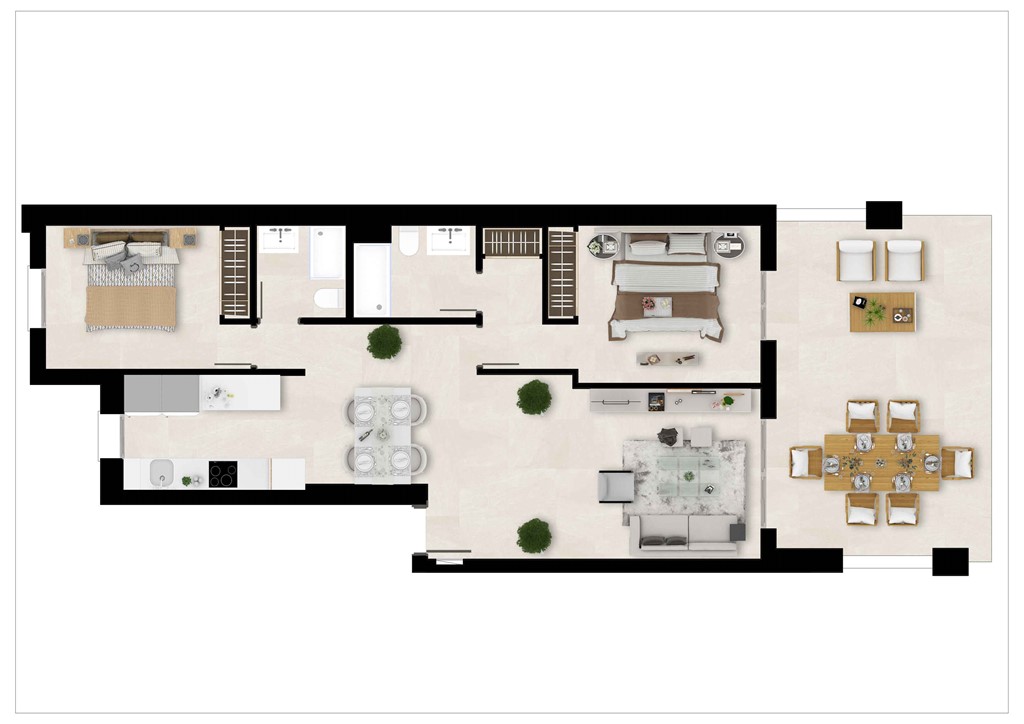 mediumsize floorplan